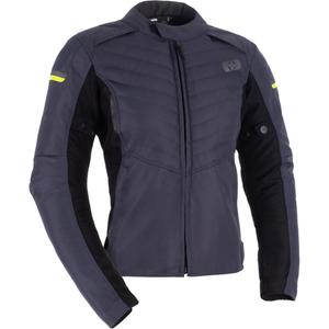 Naisten moottoripyörätakki OXFORD VALENCIA 2D 3.0 musta-harmaa