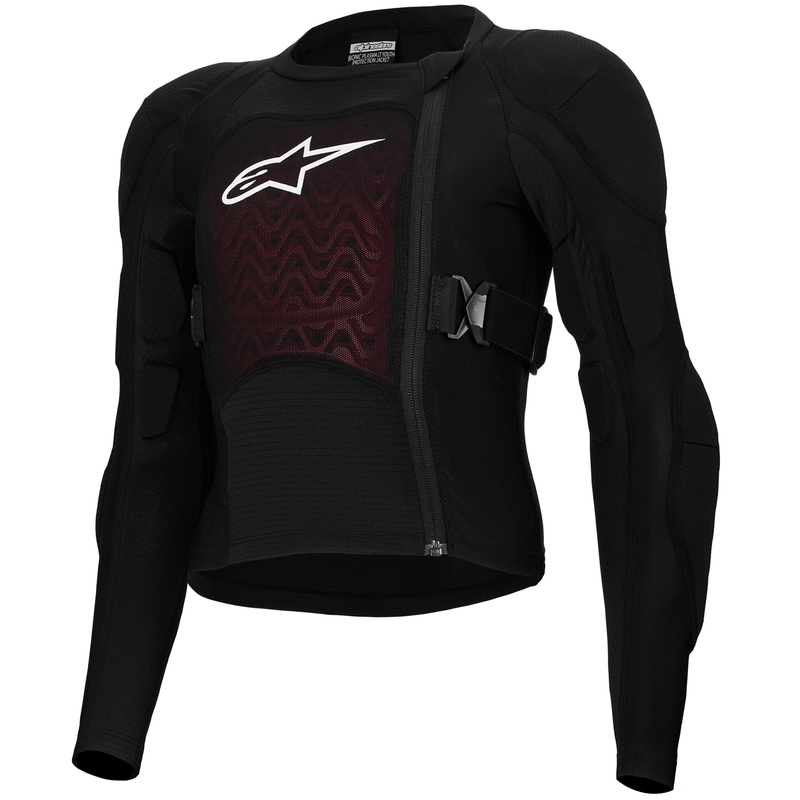 Alpinestars Bionic Plasma LT Nuorten pitkähihainen musta, punainen ja valkoinen