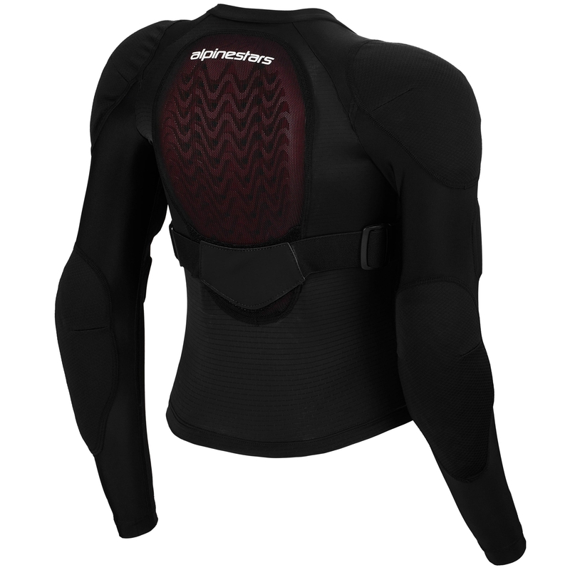 Alpinestars Bionic Plasma LT Nuorten pitkähihainen musta, punainen ja valkoinen