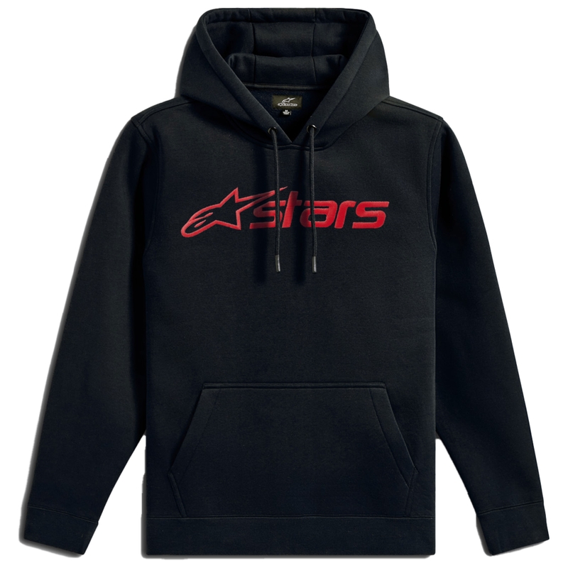 Alpinestars Blaze Hoodie 3 musta ja punainen