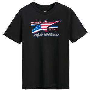 Alpinestars Nationals CSF T-paita musta-punainen-sininen-valkoinen