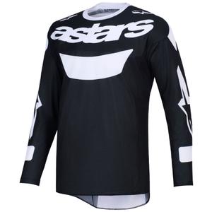 Alpinestars Racer Air Riway motocross paita musta ja valkoinen