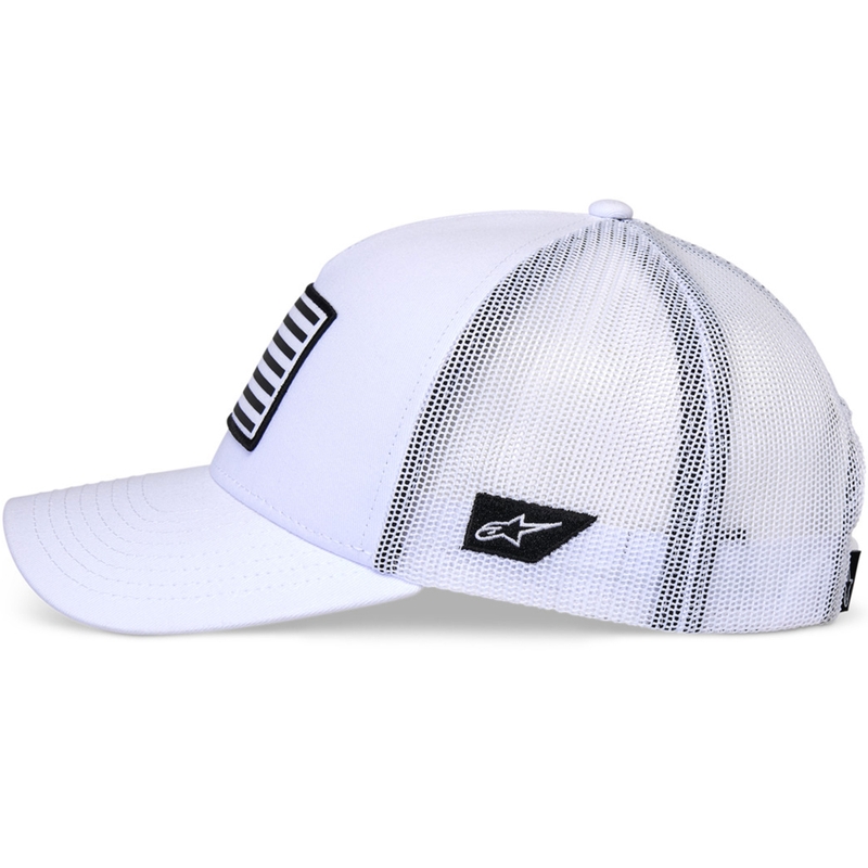 Alpinestars Flag Snap Hat valkoinen-valkoinen