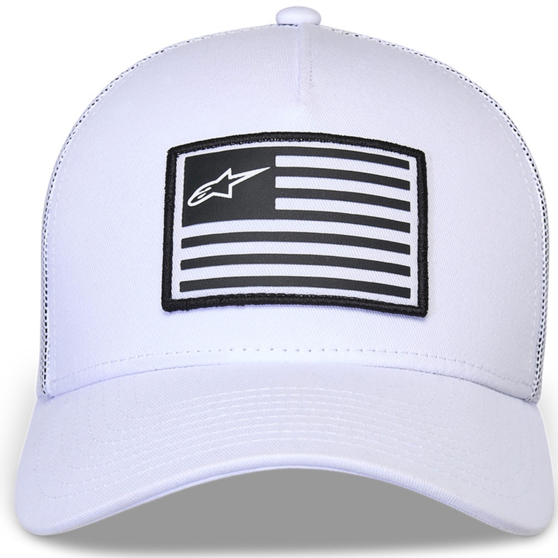 Alpinestars Flag Snap Hat valkoinen-valkoinen