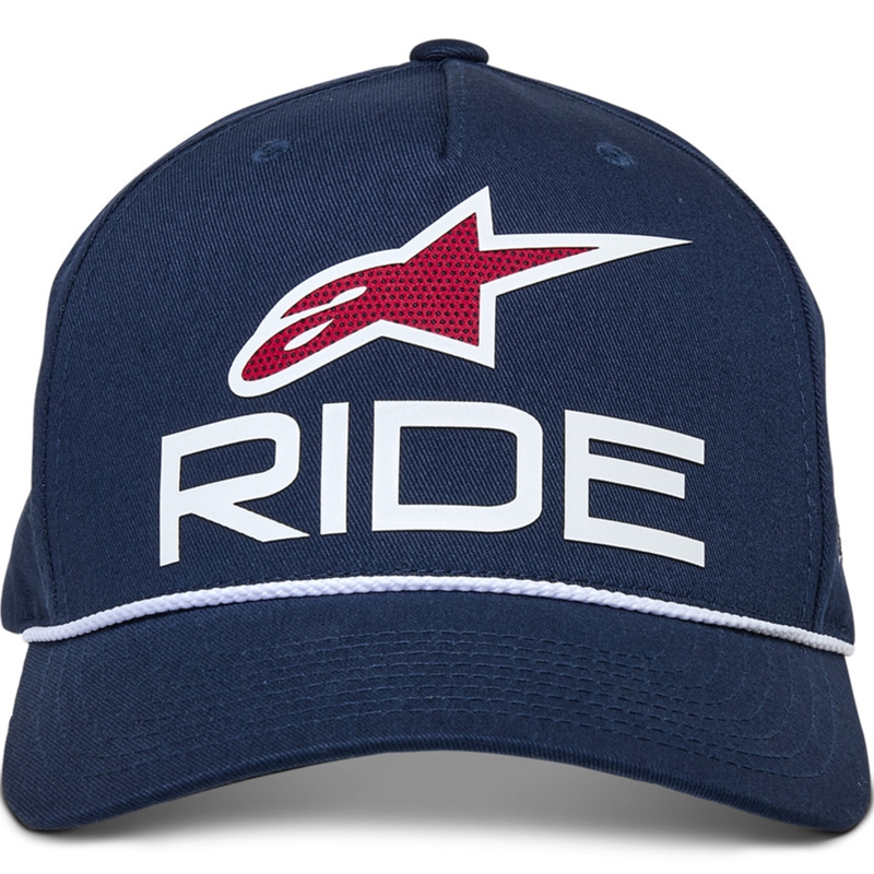 Alpinestars Ride Comp Snapback lippis Sininen-valko-punainen