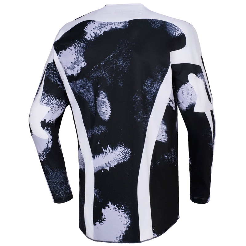 Alpinestars Racer Lahnd Grade harmaa-vaaleanpunainen motocross-paita