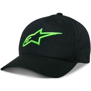 Alpinestars Ageless Snapback lippis musta ja vihreä