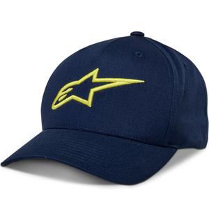 Alpinestars Ageless Snapback Cap Sininen-Fluo Keltainen
