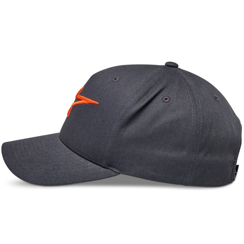 Alpinestars Ageless Snapback lippis harmaa-oranssi