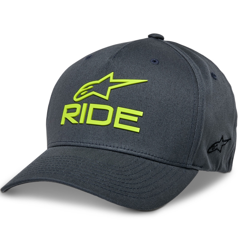 Alpinestars Ride Sonic lippis harmaa-fluokokeltainen