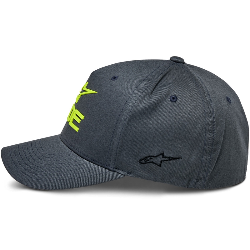 Alpinestars Ride Sonic lippis harmaa-fluokokeltainen
