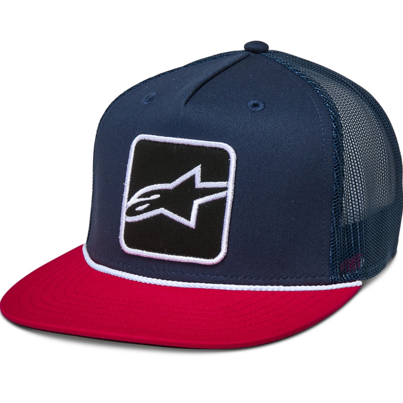 Alpinestars Control lippis sininen-sininen-punainen