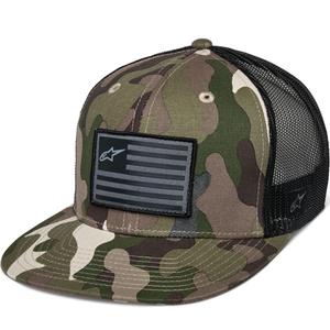 Alpinestars Flag Hat vihreä camo-musta