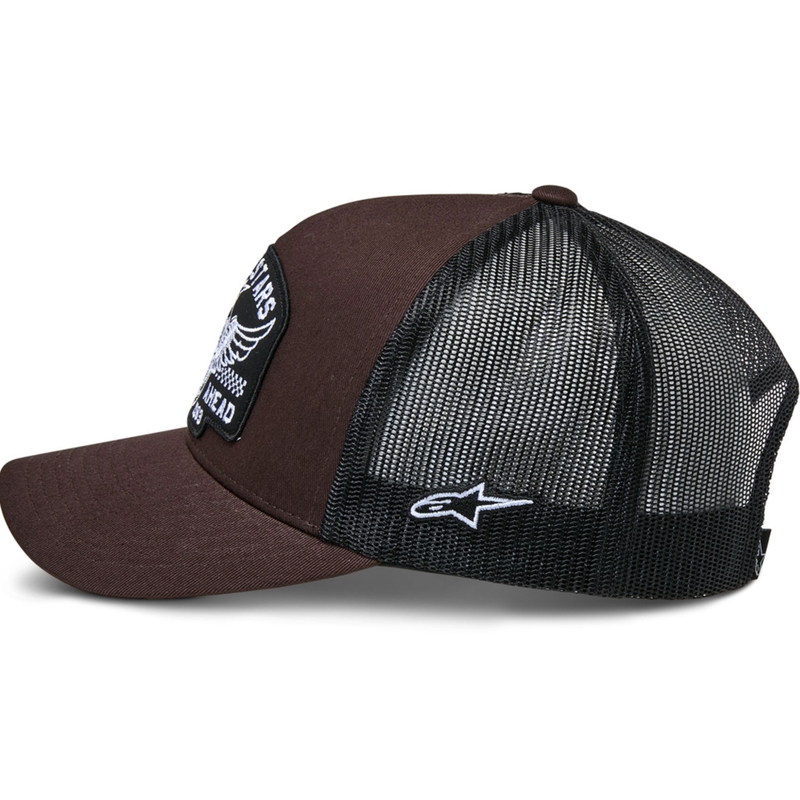 Alpinestars Heritage Patch -lippis ruskea-musta