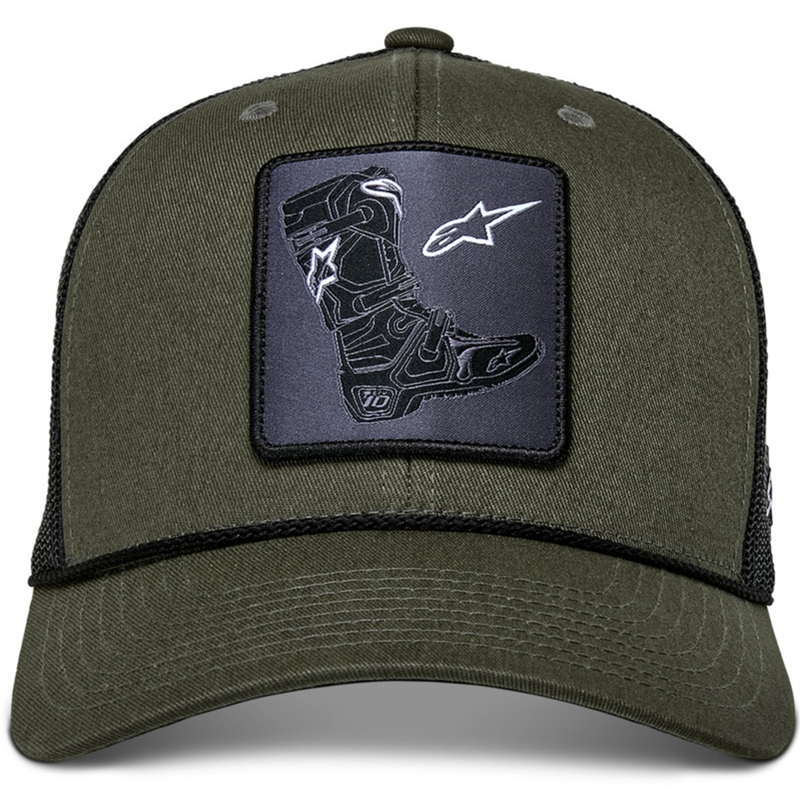 Alpinestars Booted lippis vihreä-musta