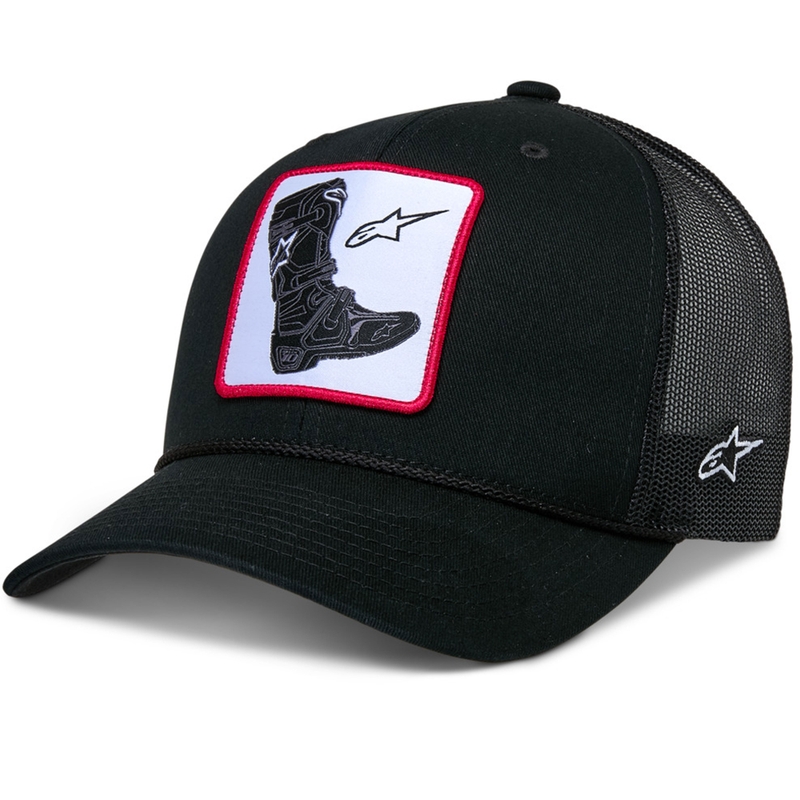 Alpinestars Booted lippis musta-musta