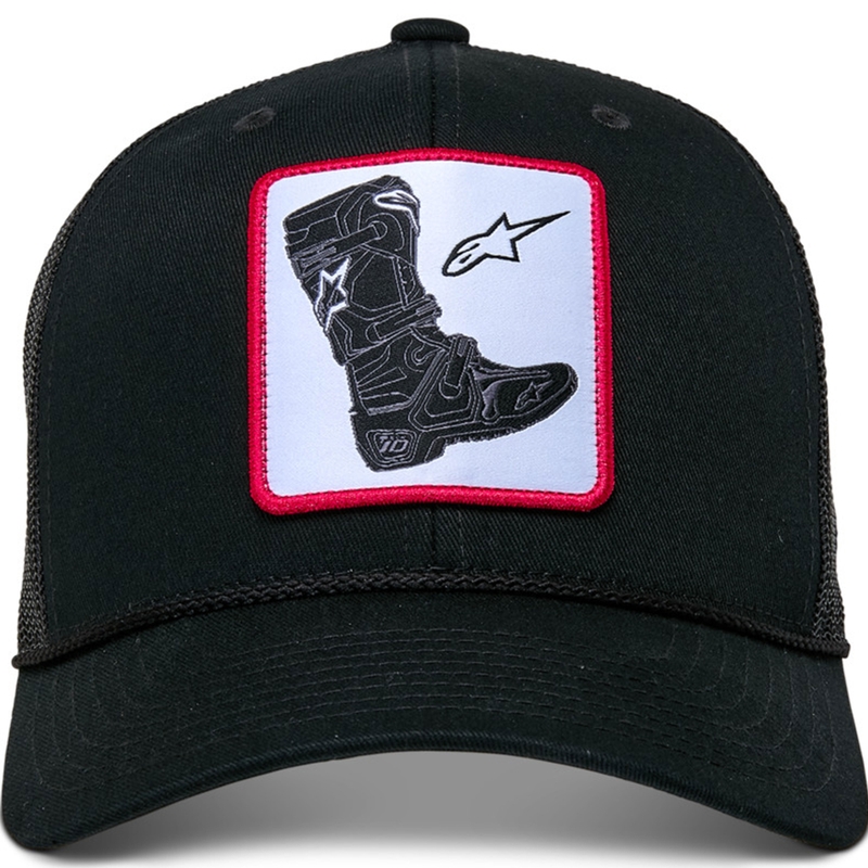 Alpinestars Booted lippis musta-musta