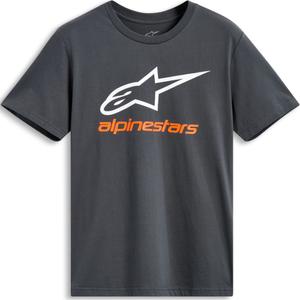 T-paita Alpinestars Always 2.0 CSF harmaa-valko-oranssi