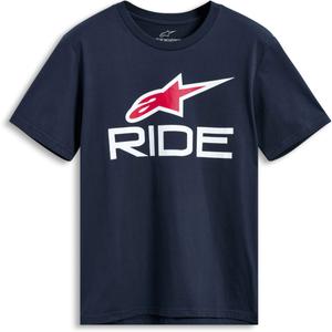 T-paita Alpinestars Ride 4.0 CSF sininen-valko-punainen