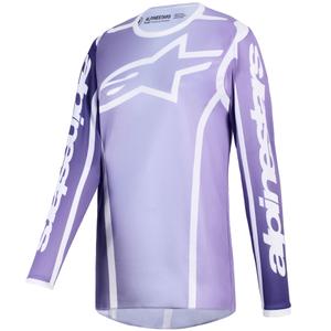 Alpinestars Stella Fluid Apex naisten motocross trikoot violetti ja valkoinen