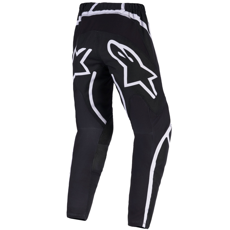 Alpinestars Fluid Apex Motocross-housut musta ja harmaa