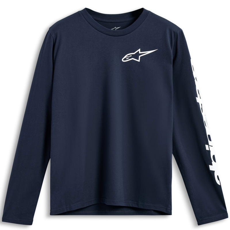 Alpinestars Trackside CSF pitkähihainen T-paita sininen