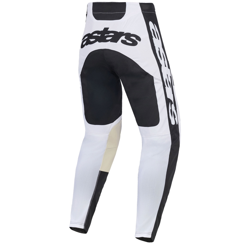Alpinestars Racer Riway motocross housut valkoinen ja musta
