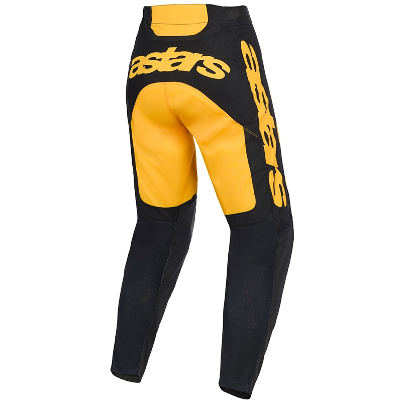 Alpinestars Racer Riway Motocross-housut keltainen ja musta