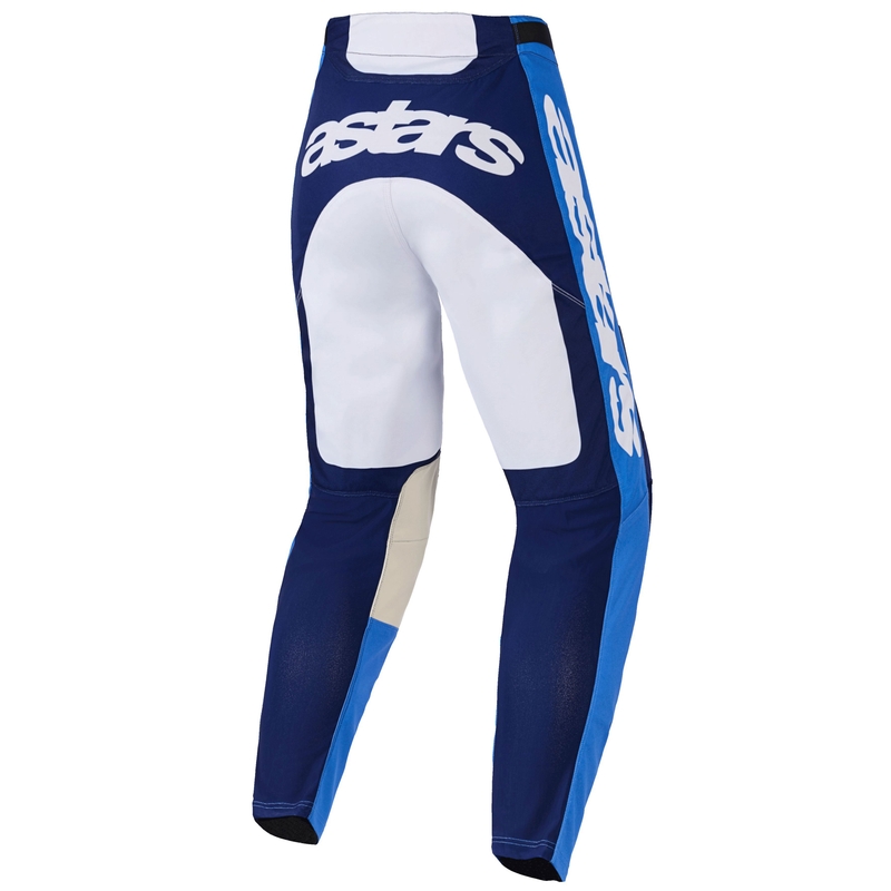 Alpinestars Racer Riway Motocross-housut Sininen-Kirkas Sininen-Valkoinen Valkoinen