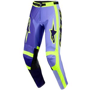 Alpinestars Racer Portl motocross-housut violetti-fluokokeltaiset housut