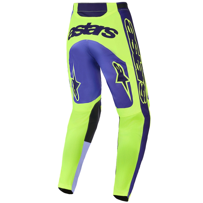 Alpinestars Racer Portl motocross-housut violetti-fluokokeltaiset housut