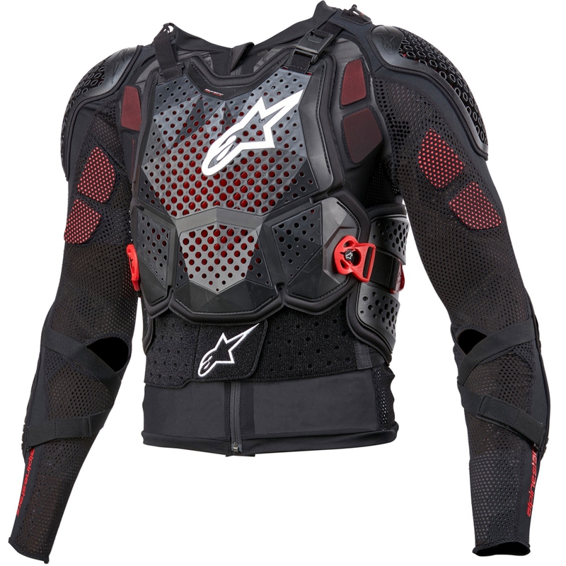 Alpinestars Bionic TECH 3 musta-valko-punainen vartalonsuojain