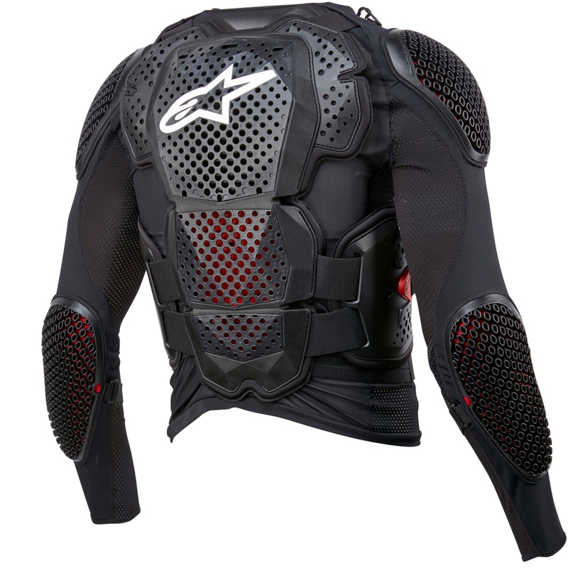 Alpinestars Bionic TECH 3 musta-valko-punainen vartalonsuojain