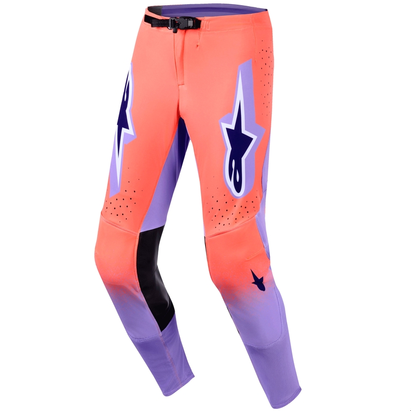 Alpinestars Supertech Scenz Motocross-housut oranssi-koralli-violetti