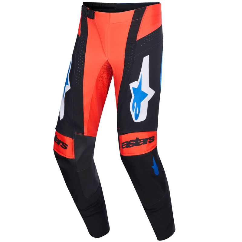 Alpinestars Techstar Knif Motocross-housut oranssi-musta-sininen