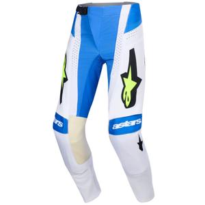 Alpinestars Techstar Knif Motocross-housut Sininen-Musta-Fluo Keltainen