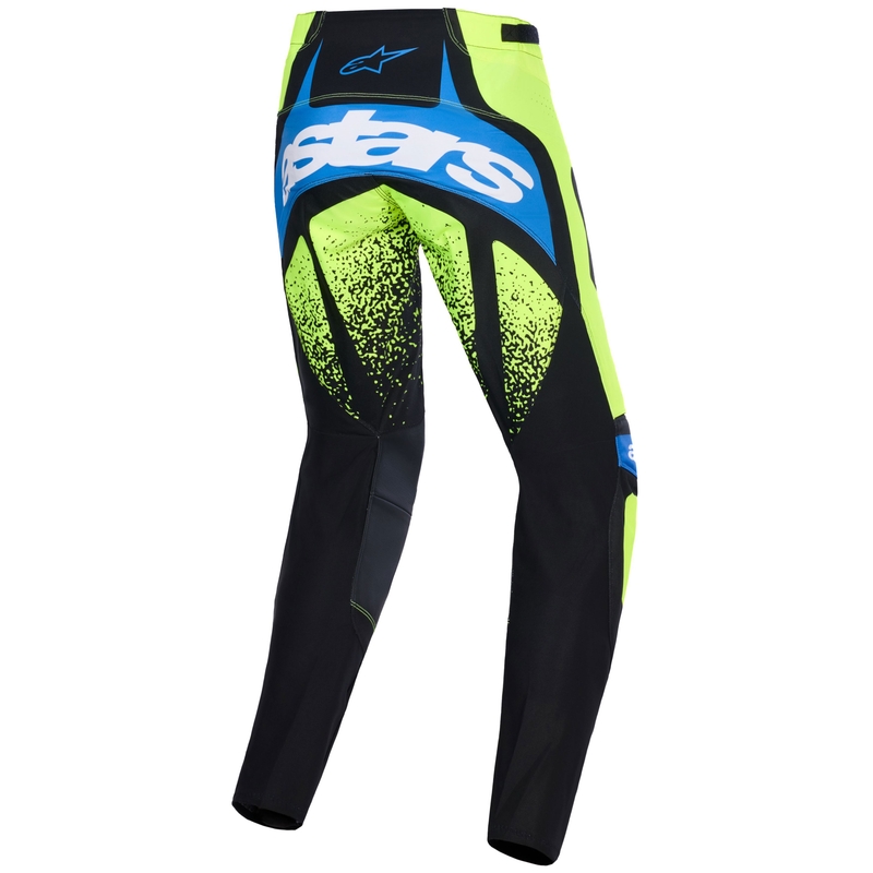 Alpinestars Techstar Nomur Motocross-housut tummansininen-fluokokeltainen-siniset