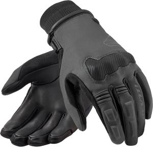 Moottoripyöräilyhanskat Revit Hydra 3 H2O antrasiittimusta