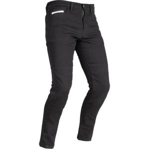Cropped moottoripyöräfarkut OXFORD ORIGINAL APPROVED SUPER STRETCH JEANS AA SLIM FIT musta
