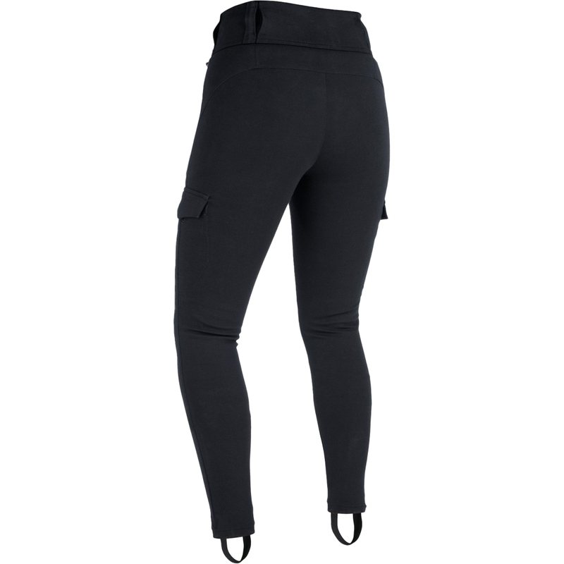 Oxford Super Cargo Musta Naisten moottoripyöräily leggingsit Aramid vuori