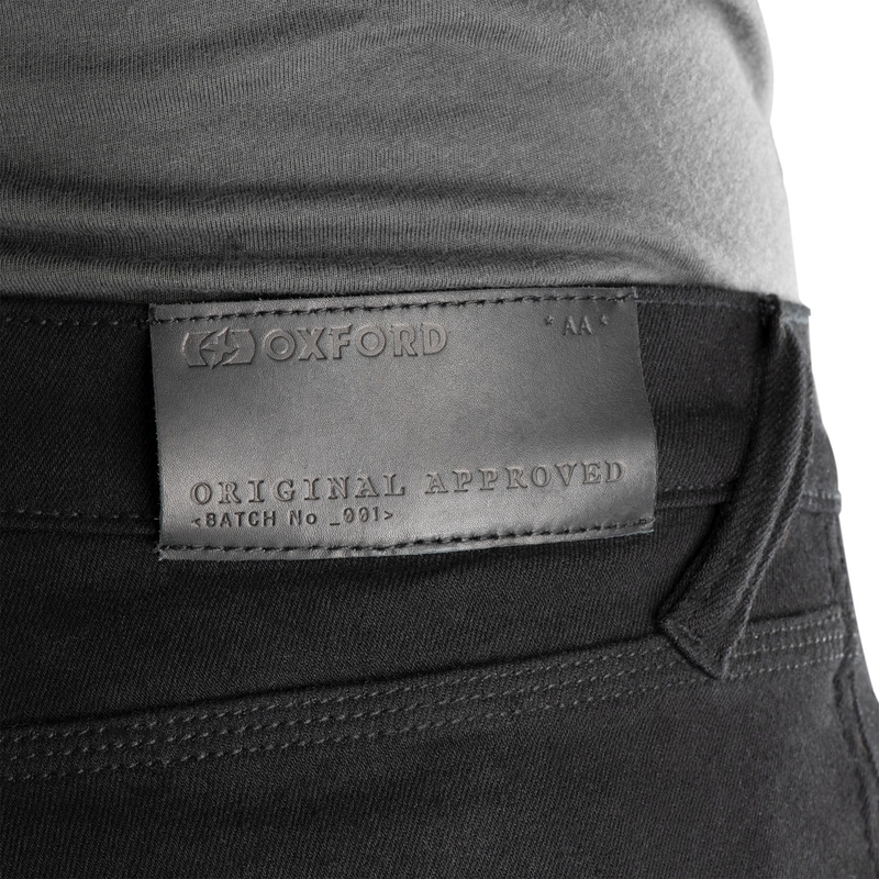 Naisten OXFORD ORIGINAL APPROVED SUPER STRETCH JEANS AA SLIM FIT musta