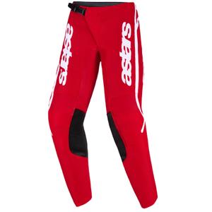 Alpinestars Fluid Apex Lasten motocrosshousut Punavalkoiset housut