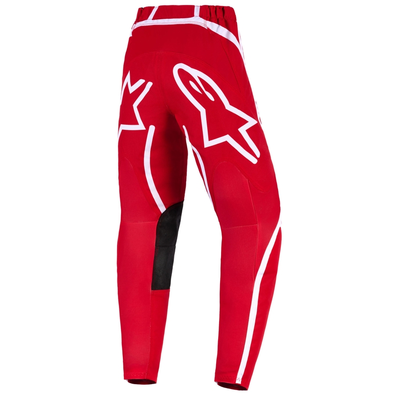 Alpinestars Fluid Apex Lasten motocrosshousut Punavalkoiset housut