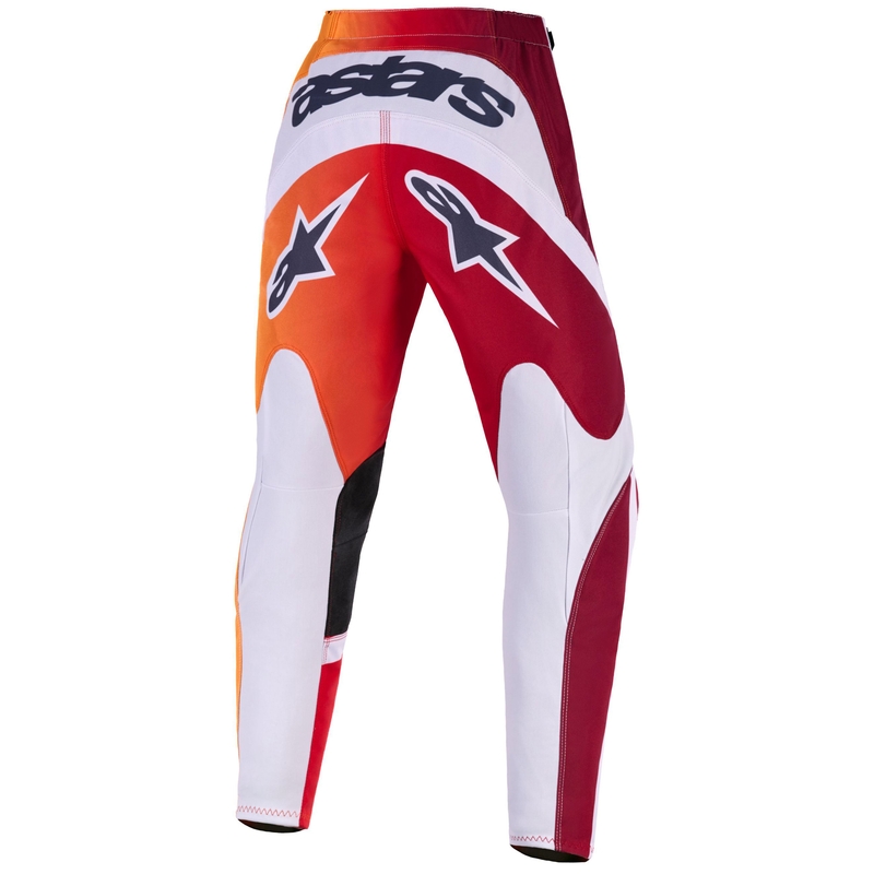 Alpinestars Fluid Portl Punainen-oranssi-vaaleanharmaa Lasten motocross-housut