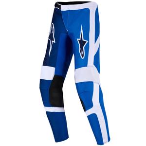 Alpinestars Fluid Portl Sinivalkoiset lasten motocross-housut