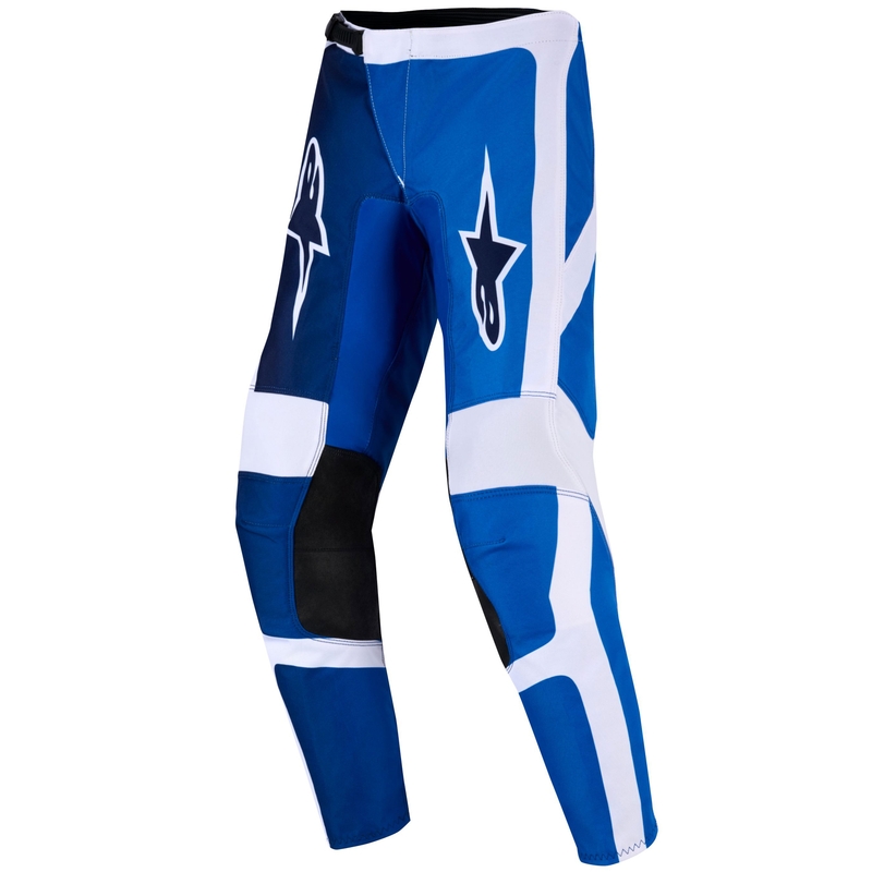 Alpinestars Fluid Portl Sinivalkoiset lasten motocross-housut
