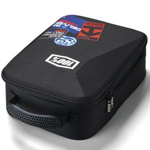 100% mx suojalasikotelo - USA Valise musta