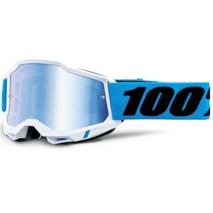 Motocross-lasit 100% Accuri Novel sininen pleksilasi