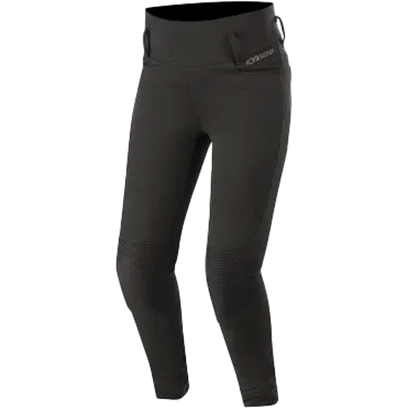Alpinestars Banshee Naisten moottoripyöräilylegginsit Musta