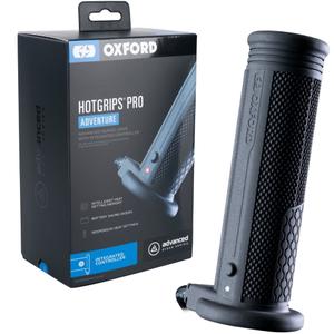 Oxford Hotgrips PRO Adventure -lämmitettävät kahvat, joissa on integroitu säätö kahvaan.